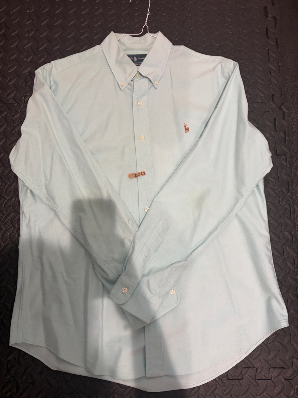 Vintage Ralph Lauren Light Teal Button Down